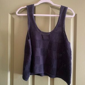 Zoe Tank Curator SF in black